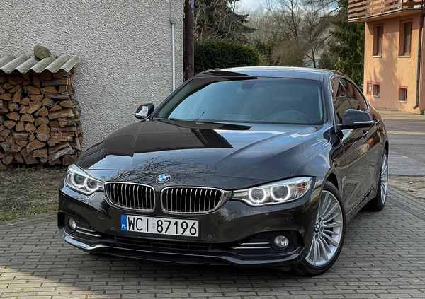 BMW Seria 4 cena 79900 przebieg: 163000, rok produkcji 2016 z Ciechanów małe 562